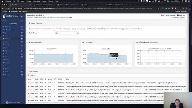 Docker Foundations Module 05 007 Using Portainer смотреть онлайн