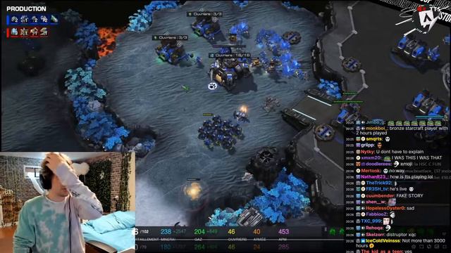 xQc reacts to Clem's amazing panic Unit split in Starcraft 2 смотреть онлайн