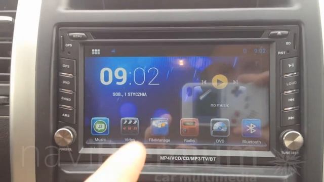 RADIO NAWIGACJA GPS ANDROID NISSAN PATROL NAVARA PATHFINDER naviPremium смотреть онлайн