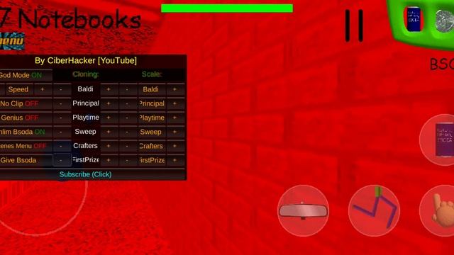 Baldi's basics in birthday bash, new mod menu!!! Clone 1st Prize hack + new secret ending!? смотреть онлайн