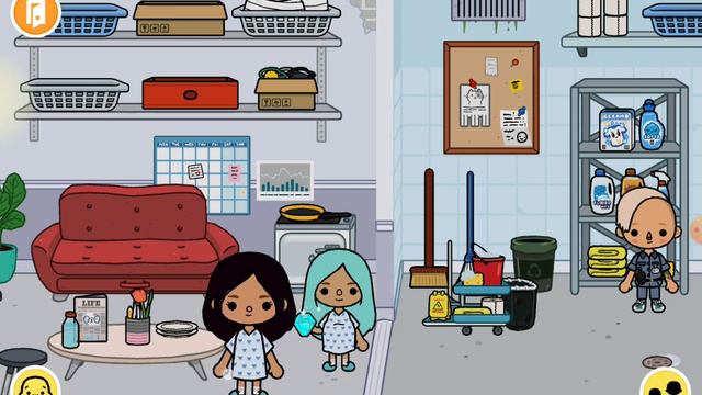 играю в току боку с подружкой🤙😂