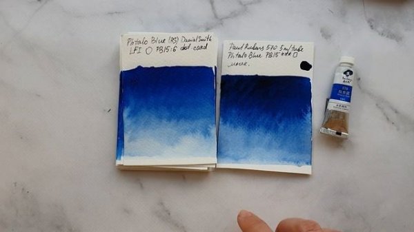 акварель PAUL RUBENS. Жизнеспособна ли она? Выкраски 30 цветов | juliaspicy