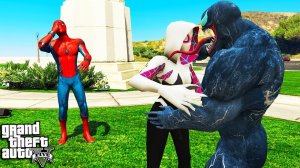 ВЕНОМ ВСТРЕЧАЕТСЯ С ДЕВУШКОЙ ЧЕЛОВЕКА ПАУКА В ГТА 5 МОДЫ! ОБЗОР МОДА В GTA 5! ИГРЫ ГТА ВИДЕО MODS