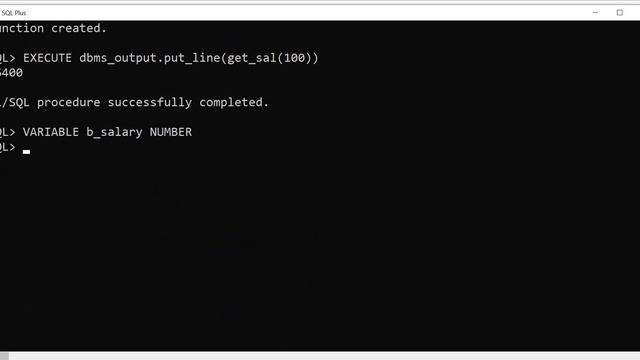 Oracle Database 12c/19c: PL/SQL - 31. Working with functions смотреть онлайн