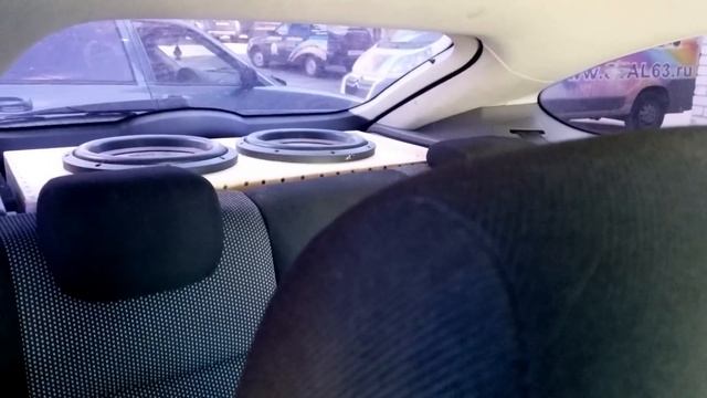 Пара сабов ARIA BZ-12D2 и усилитель AP-D1500, форд фокус 2 смотреть онлайн