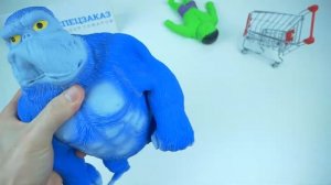 Самая Огромная Горилла Тянучка! Монстры Destructezz Фигурка Антистресс Обзор | СПЕЦЗАКАЗ