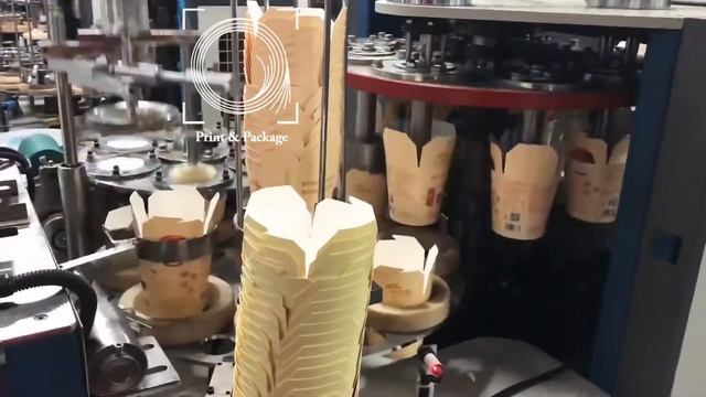 Производство ланч боксов на станке PR X35 смотреть онлайн