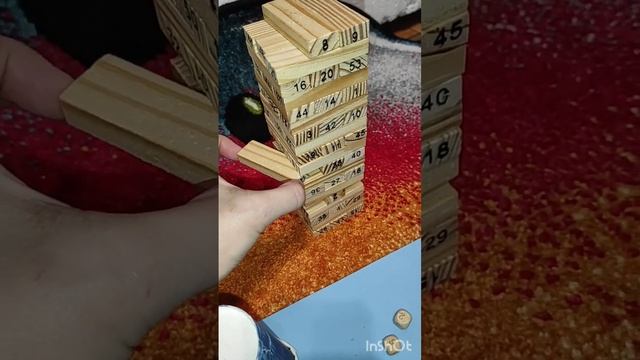 #дженга с #цифрами и с игровыми #кубиками #jenga смотреть онлайн