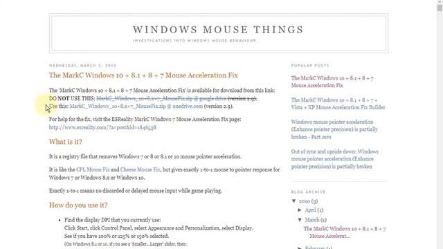 Fixing mouse acceleration in all emulators and Windows 7/8/8.1/10/11 смотреть онлайн