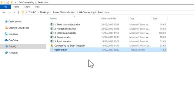 Power BI Essentials: Connecting to a Password Protected Excel Workbook | Power BI for beginners смотреть онлайн