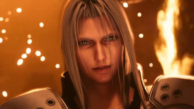 Final fantasy VII Remake - Cloud sees Sephiroth смотреть онлайн