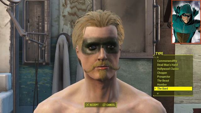 Green Arrow Fallout 4 character creation смотреть онлайн