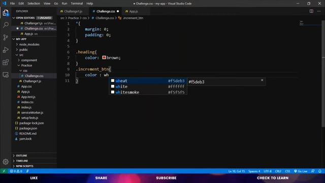 Style React Components - Separate CSS File | React Js For Beginners - #10 смотреть онлайн