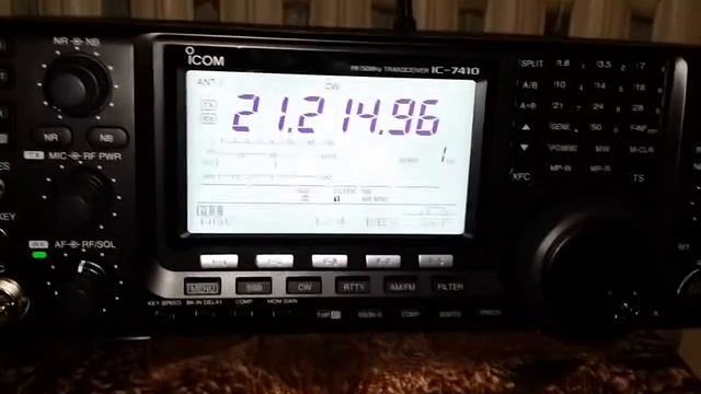 Icom IC 7410 (test Bands) - Icom IC7410 (проверка диапазонов)
