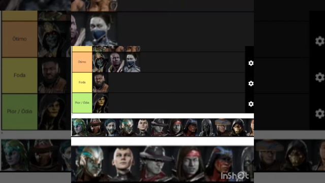 Mortal kombat 11 - minha tier list смотреть онлайн