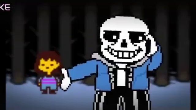 Санс  и папи прикол суп