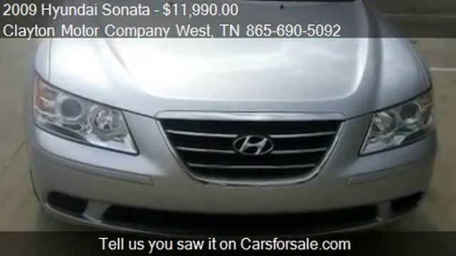 2009 Hyundai Sonata GLS - for sale in Knoxville, TN 37922 смотреть онлайн