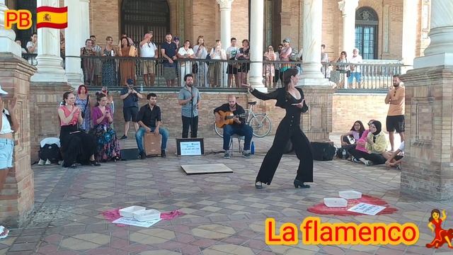 Agosto 2023 Ep124 | La Flamenco Dance Open Show | Plaza de España #sevillanas #flamenco #plazaespañ смотреть онлайн