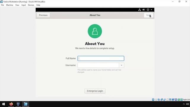 Running a Fedora Workstation VM in Virtualbox смотреть онлайн