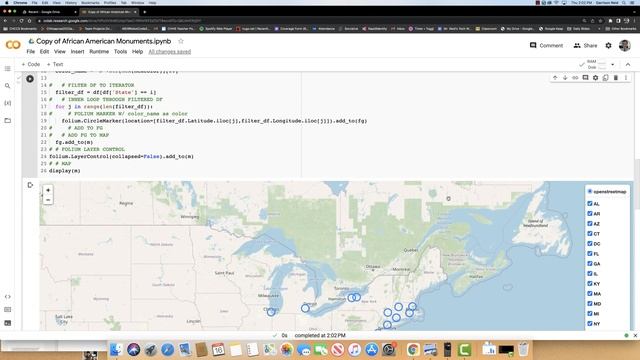 AP CSP Python and Folium: African American Monuments смотреть онлайн