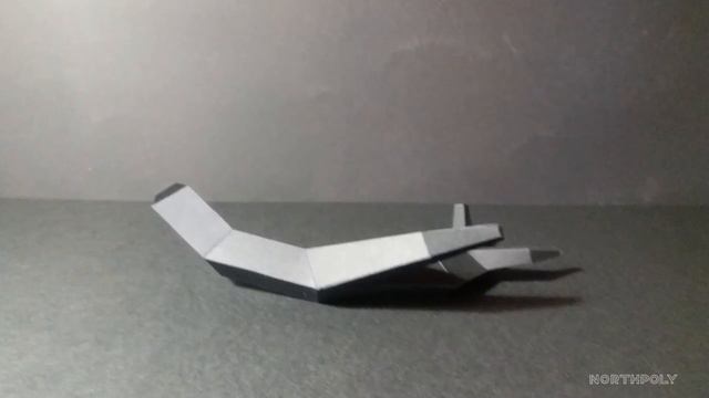 Low poly Deer. Papercraft. Stop motion смотреть онлайн