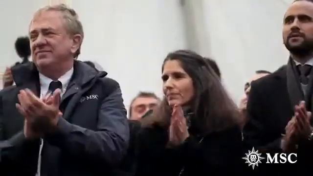 MSC Grandiosa Delivery Ceremony смотреть онлайн