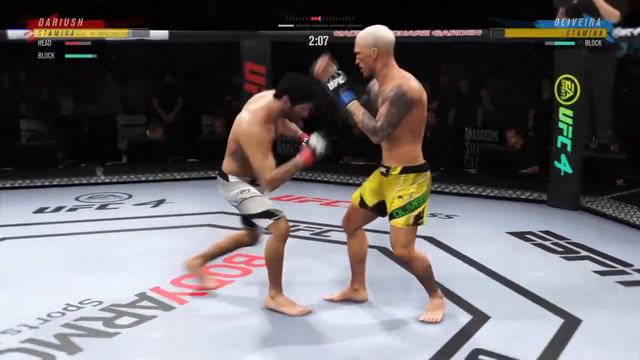 Realistic Charles Oliveira Fight смотреть онлайн