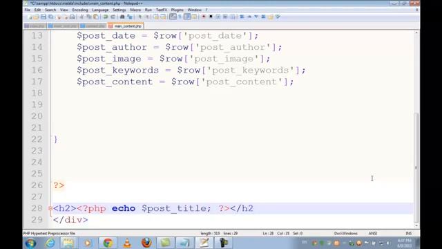 Complete CMS Website with Admin Panel in PHP MySQL part 9 смотреть онлайн