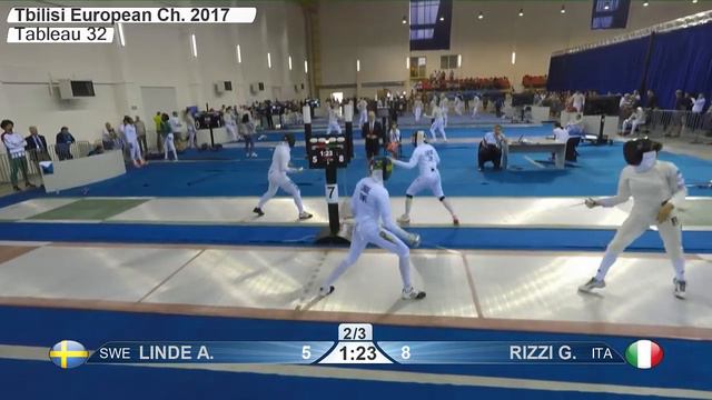 FE F E Individual Tbilisi GEO EC Zonal 2017 T32 01 red LINDE SWE vs RIZZI ITA смотреть онлайн