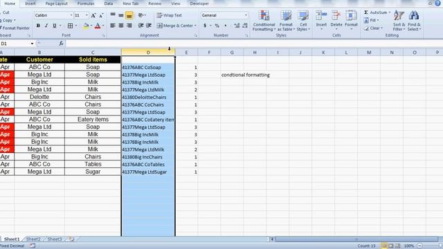 Learn Excel-Video 52- Advance Conditional Formatting смотреть онлайн