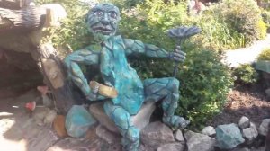 Скважина.  Красиво декорируем под искусственную скалу.