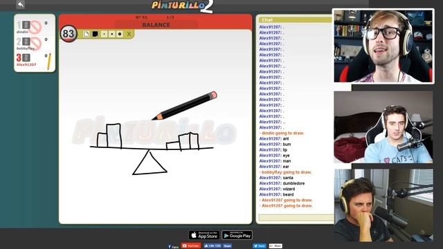 DENIS, ALEX & CORL PLAY GUESS A SKETCH! (w/ FACECAM) смотреть онлайн