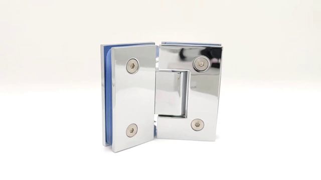 Петля Альфа α стекло-стекло 135˚ Хром смотреть онлайн