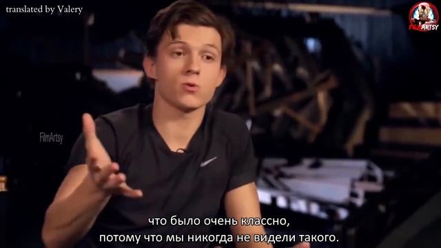 Как актеры Мстителей выполняли свои трюки? I Tom Holland I Avengers смотреть онлайн