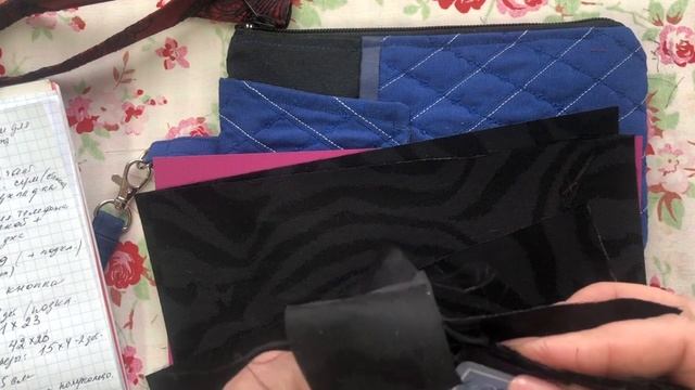 Сумочка для телефона с двумя отделениями Крейзи.Стежка. Текстильная сумочка своими руками bag /quil смотреть онлайн
