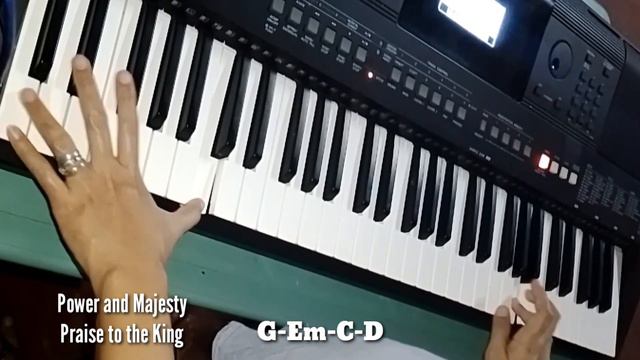 Shout To The Lord - Piano Cover - Simple Chords/Lyrics смотреть онлайн