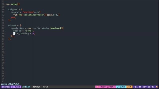 nvim cmp window #5 padding смотреть онлайн