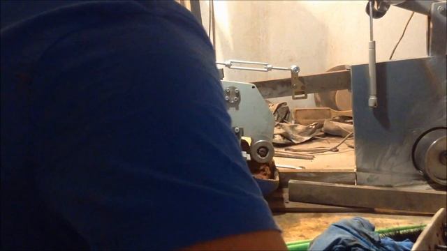 Доработка гриндера. Точная регулировка наклона ленты. смотреть онлайн