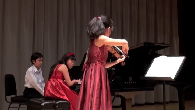 Coco(11) & Jasmine(13) Play Mendelssohn Violin Sonata In F Minor. Op 4, 1&2 Mvt.