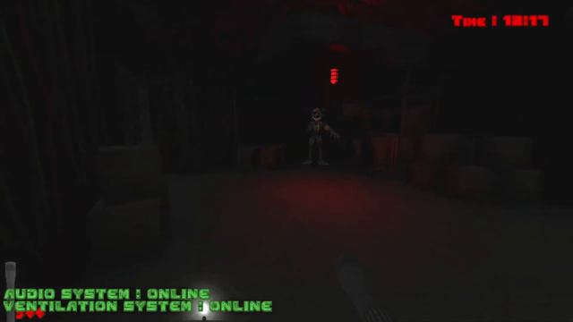 спрингтрап стал кровососом! прохождение FNAF DOOM 3 #3 смотреть онлайн