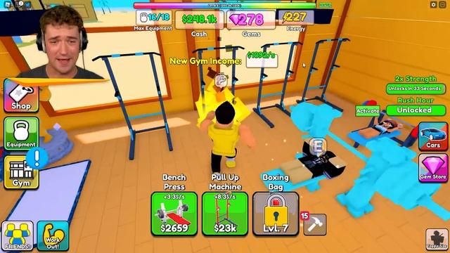 GYM TYCOON! (Roblox) смотреть онлайн
