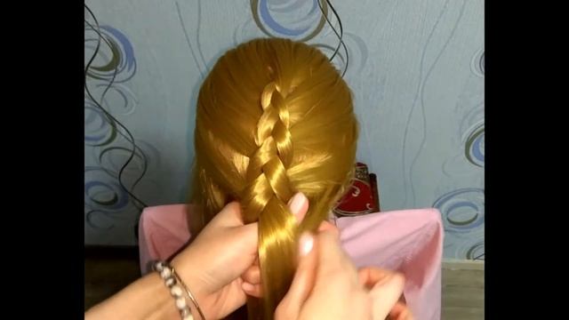 Голландская коса/выворотная коса/французская косичка наоборот/ Легкие прически 2020? смотреть онлайн