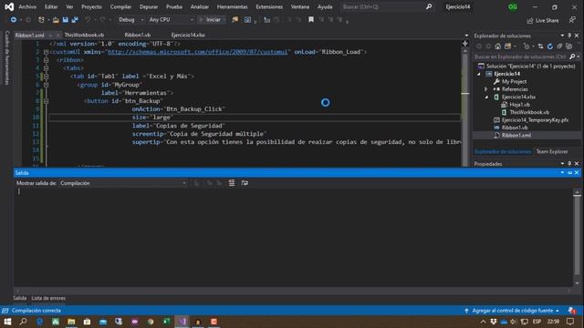 Ejercicio 14 | VB.net + Excel desde cero | Ribbon XML смотреть онлайн