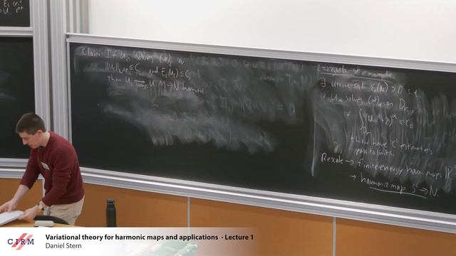 Daniel Stern: Variational theory for harmonic maps and applications - Lecture 1 смотреть онлайн