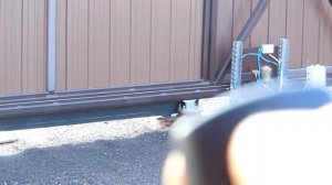 Тросовой привод откатных ворот из моторчика стеклоочистителя Газели и китайской автоматики.