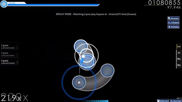 [osu!] Kayano Ai - Oracion [Insane] смотреть онлайн