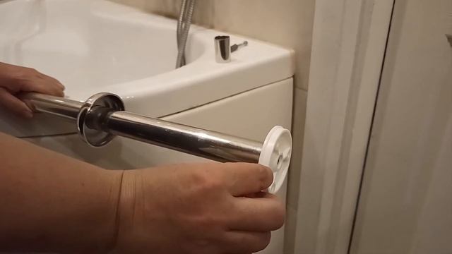 Карниз для ванной дуговой BISK Adah 105х150 см Видеоотзыв (обзор) Аси смотреть онлайн