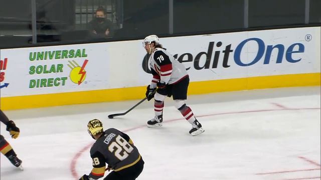 Ryan Reaves Crushes Jordan Gross With Huge Open Ice Hit