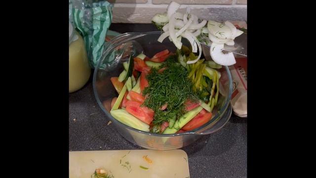 Салат из овощей со своего огорода смотреть онлайн