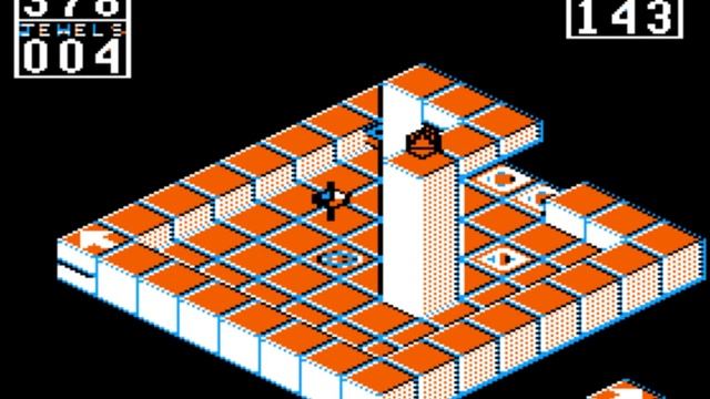Spindizzy for the Apple II смотреть онлайн